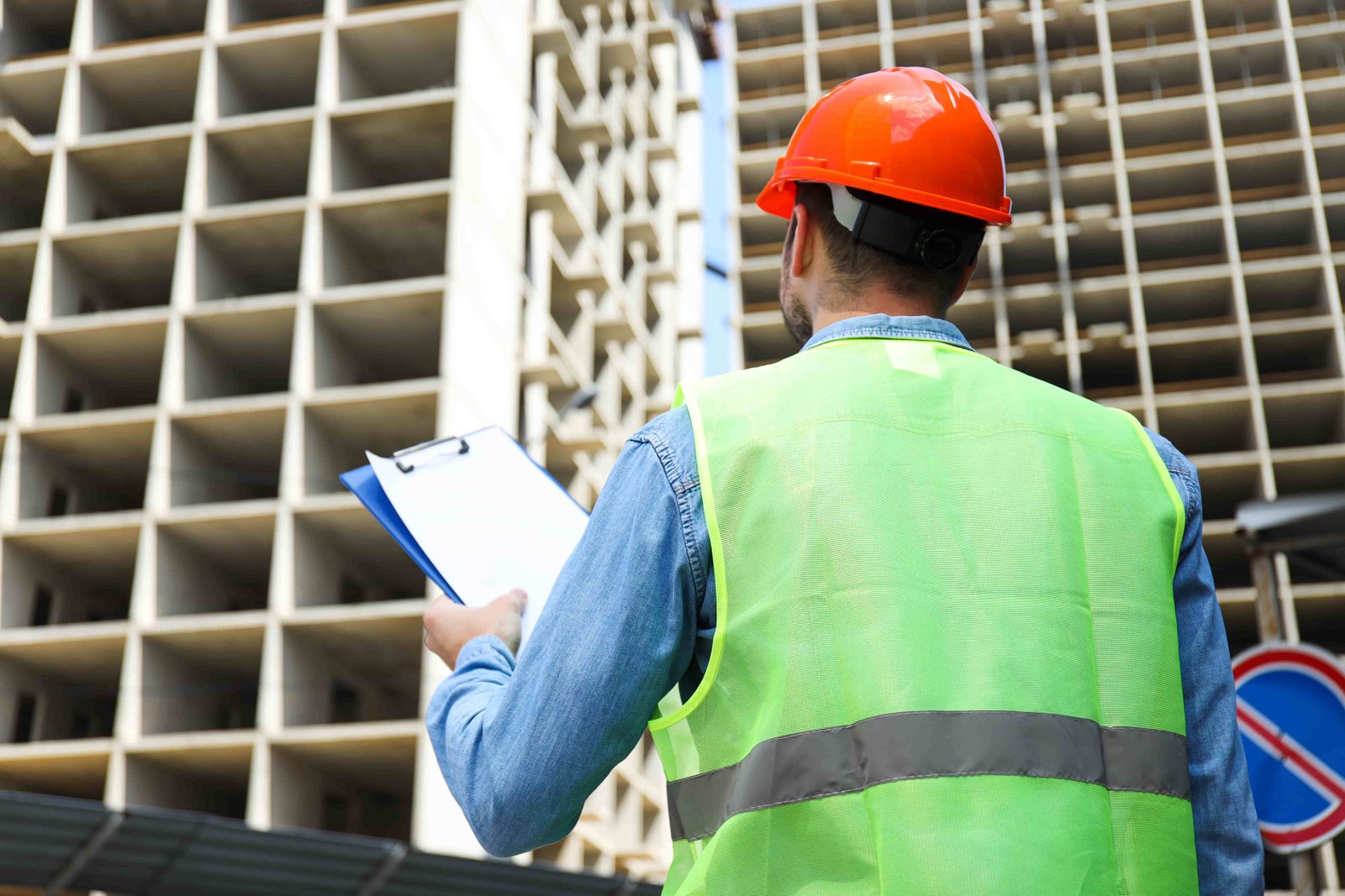 Quality inspection at construction site